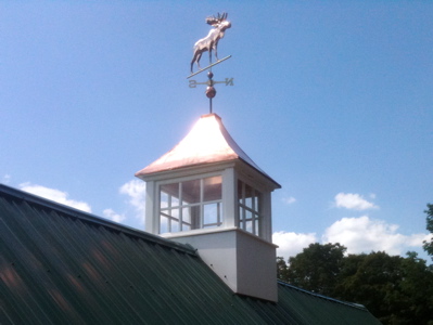 3 ft Cupola with copper roof